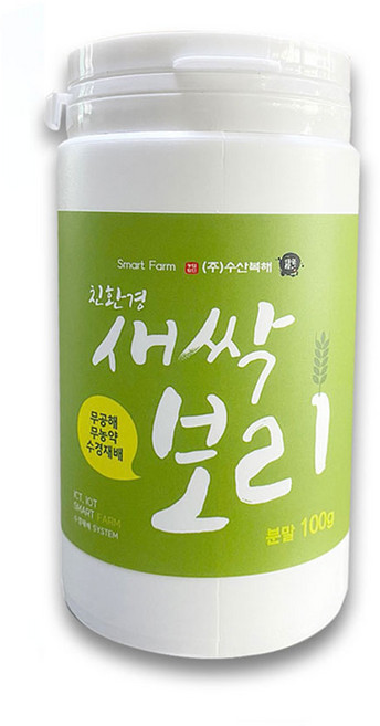 수산복해 친환경 무농약 새싹보리 분말, 1개, 100g
