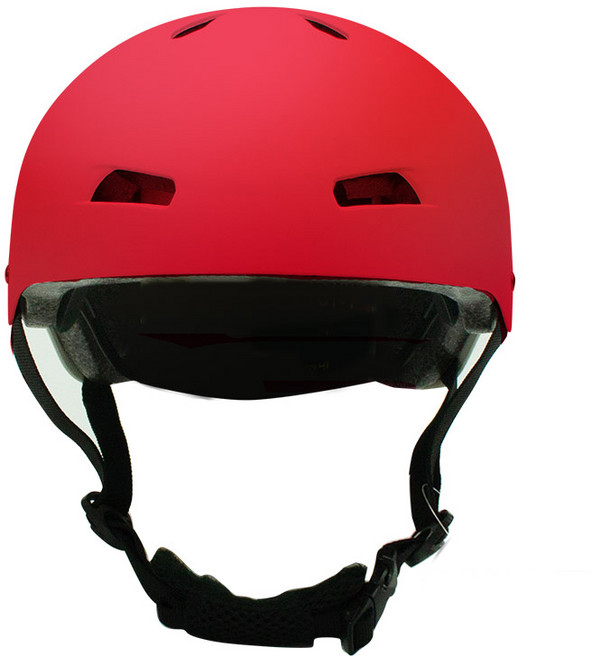 켈리앤스테판 세이프 라이더 아동용 헬멧, 레드, 1개