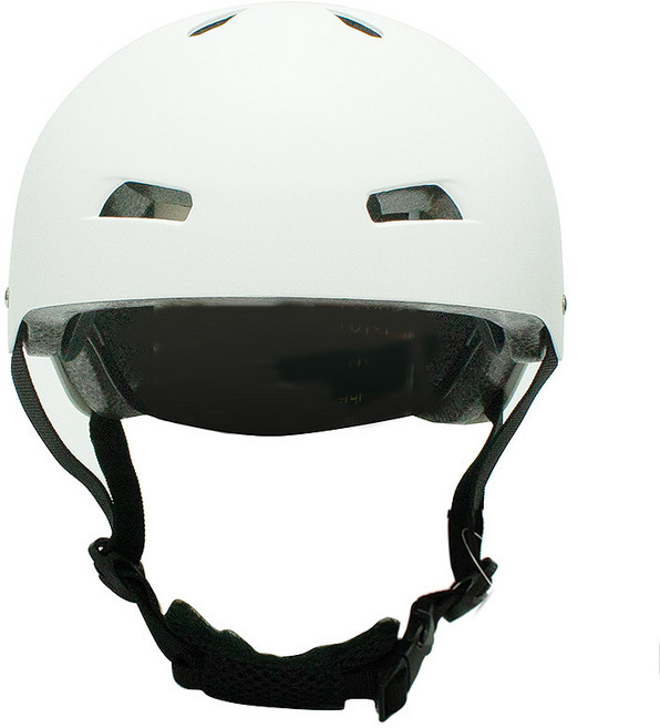 켈리앤스테판 세이프 라이더 아동용 헬멧, 화이트, 1개