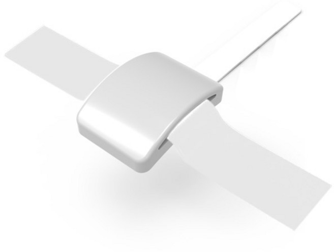 티머니 웨어러블 시계 부착형 티페리, 화이트, 1개