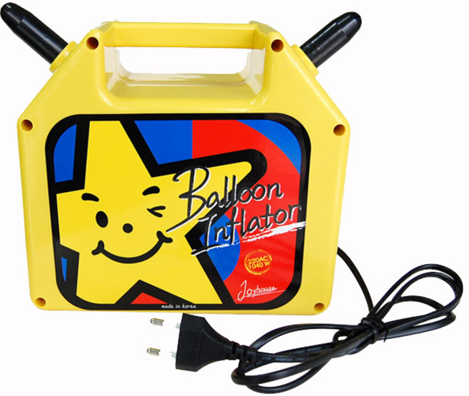 풍선 펌프 죠이 2구 전기 인플레이터, 혼합색상, 1개
