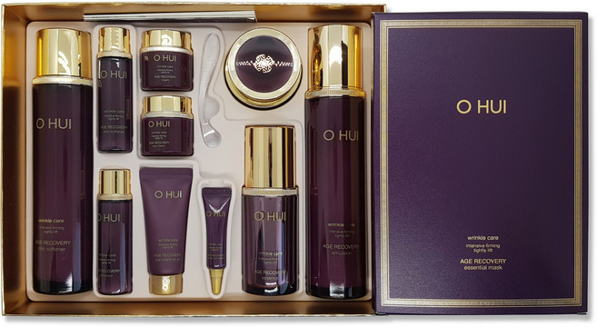 오휘 에이지 리커버리 스킨소프너 150ml + 20ml + 에멀전 140ml + 20ml + 에센스25ml + 크림30ml + 7ml 아이크림 20ml + 5ml + 세럼4ml + 마스크, 1세트