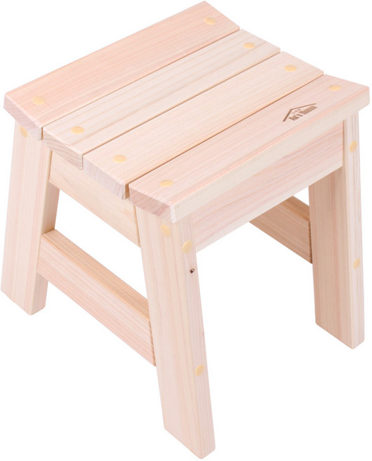 안스하우스 편백나무 더편한 욕실의자 높은형, 1개