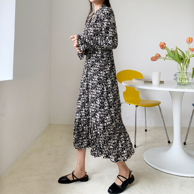 엔비룩 르엔 플라워 원피스