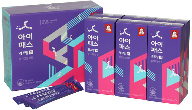 정관장 아이패스 엠로얄 홍삼진액, 200ml, 6개