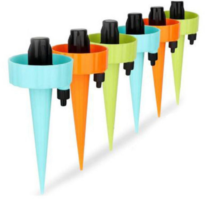 모두리빙 원예 밸브형 자동급수기 6p, 1세트, 랜덤 발송