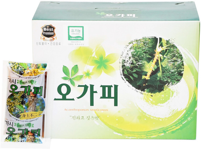 평화식품 유기농 오가피진액, 110ml, 50개