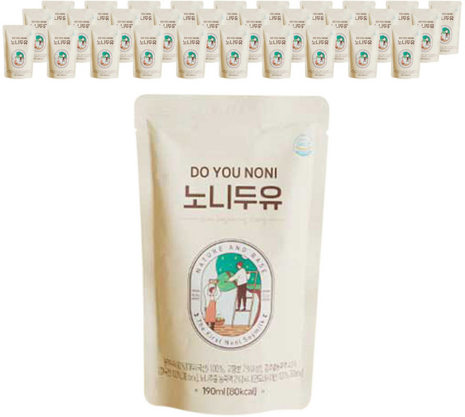 노니두유, 190ml, 45개