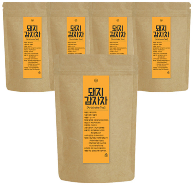 돼지감자차, 1g, 10개입, 5개