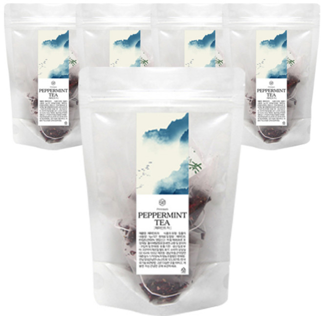 페퍼민트차, 1g, 10개입, 5개