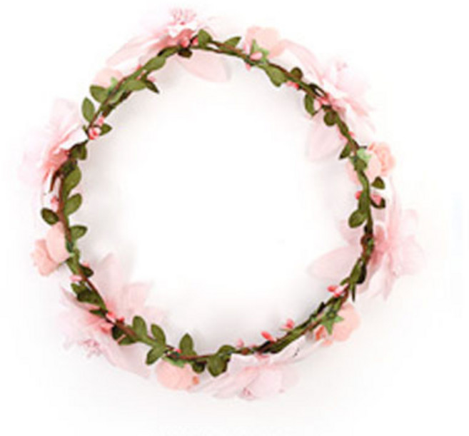 웨딩 화관, 스위트핑크, 1개