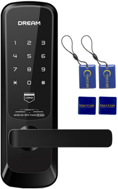 드림 손잡이 도어록 DR-500S, DR500-S, 고객직접설치
