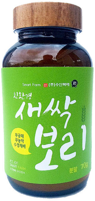 大麥草粉, 70克, 1個