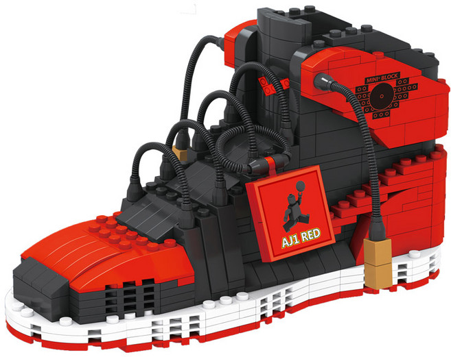 아토블럭 농구화 나노블럭 771, 레드, 1개