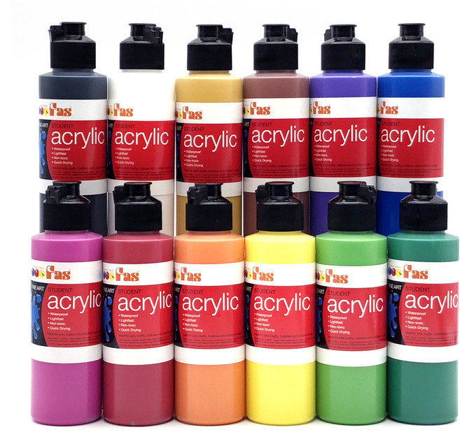 파스 아크릴물감, 120ml