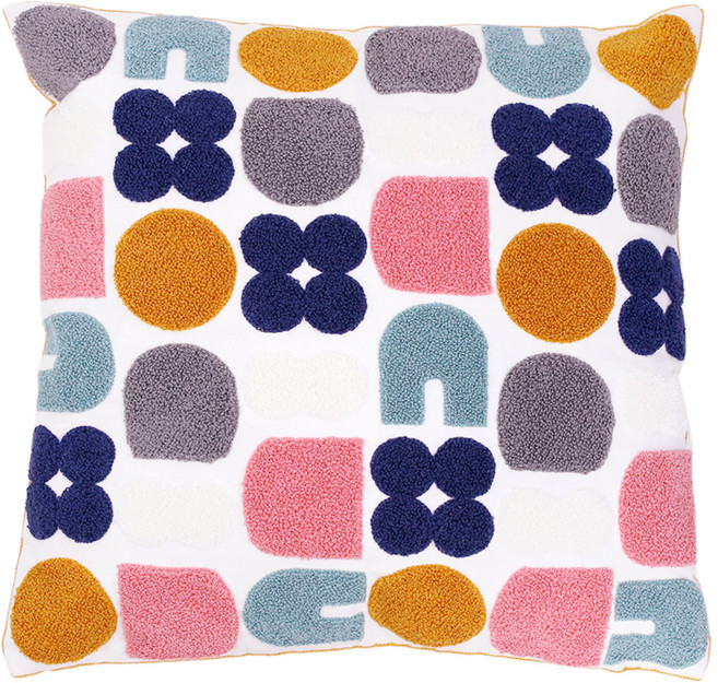 해피툴 버라이어티 자수쿠션, 머스타드라인