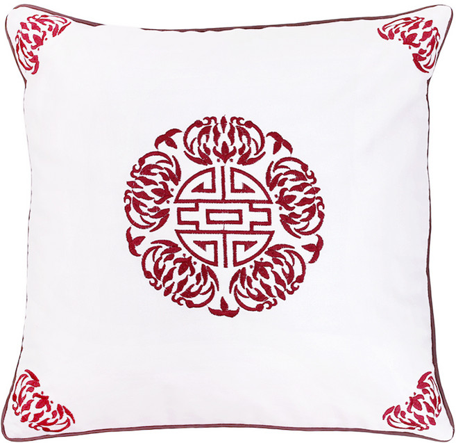 해피툴 버라이어티 자수쿠션, 전통와인