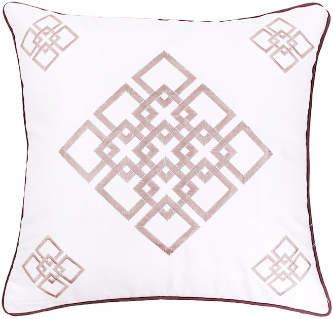 해피툴 버라이어티 자수쿠션, 전통베이지