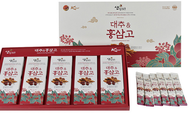 紅棗紅蔘液隨身包, 1組, 390g