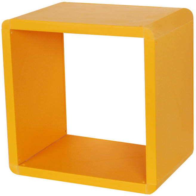 큐빅스5 컬러공간박스, 옐로우, 1개