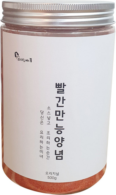 요리하는미녀 빨간 만능 양념 대용량, 500g, 1개