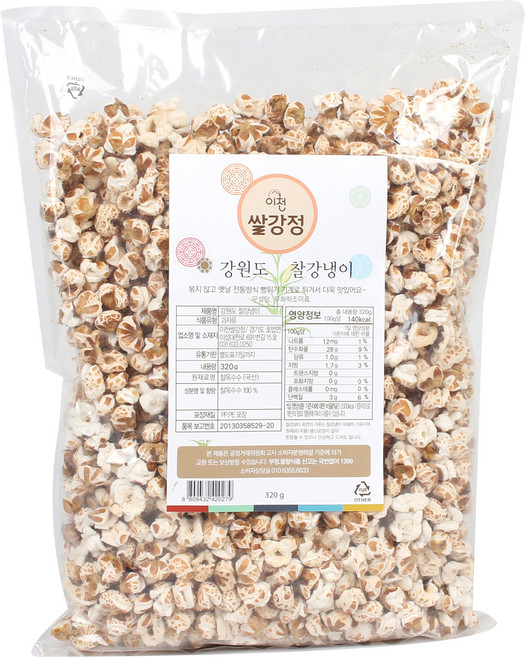 쌀강정 찰강냉이, 320g, 1개