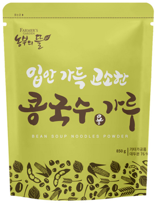 농부의뜰 콩국수용 가루, 850g, 1개