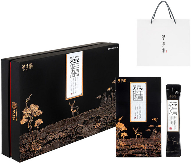 삼다원 장만순산삼가 공진보 정 10g x 20p + 쇼핑백 선물세트, 200g, 1세트