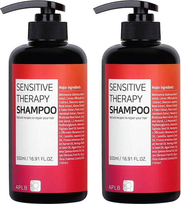 에이플비 센서티브 테라피 샴푸, 500ml, 2개