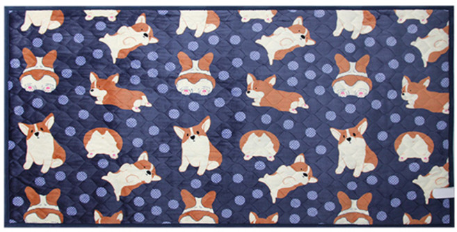 클래파 밍크 극세사 워셔블 전기요, 혼합색상, 2~3인용(135 x 180 cm)