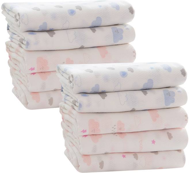 베이비앤아이 파스텔 천기저귀, 구름, 10개