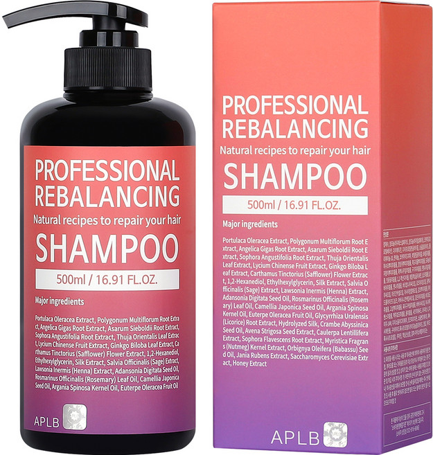 에이플비 프로페셔널 리밸런싱 샴푸, 500ml, 1개