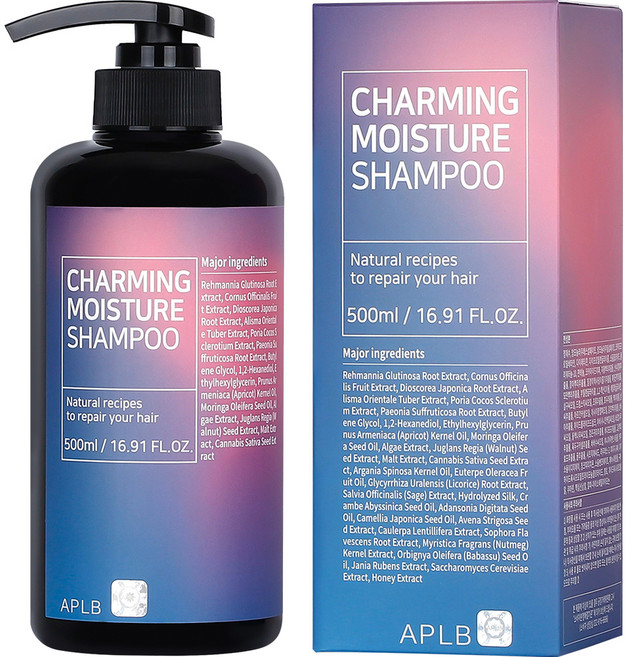 에이플비 차밍 모이스처 샴푸, 500ml, 1개