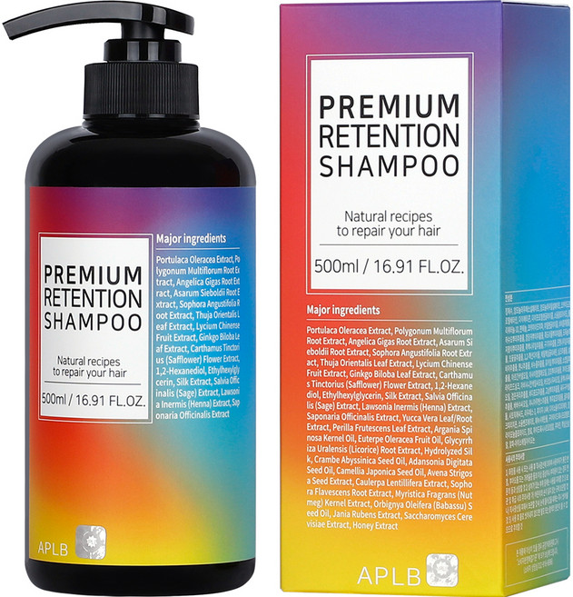 에이플비 프리미엄 리텐션 샴푸, 500ml, 1개
