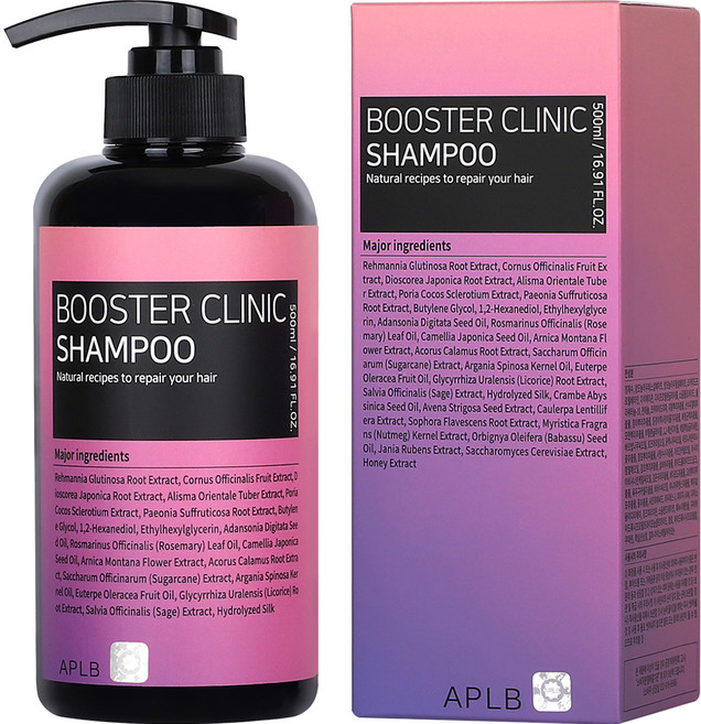 APLB 부스터 클리닉 샴푸, 500ml, 1개