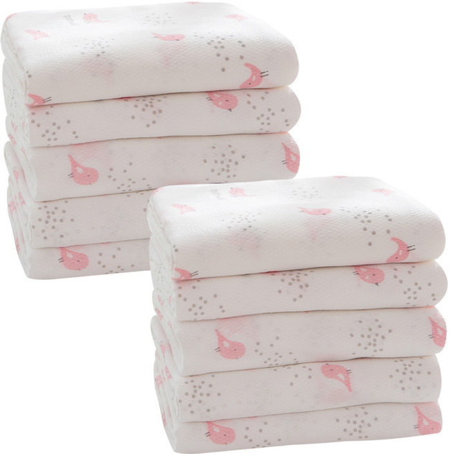 베이비앤아이 파스텔 천기저귀, 방울새, 10개