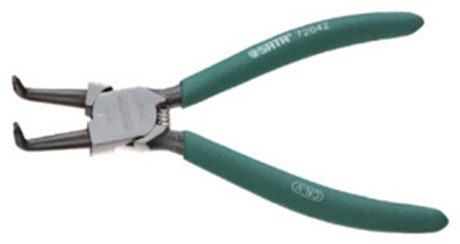사타 스냅링플라이어 오므림 직선 72042 7인치 169mm, 1개