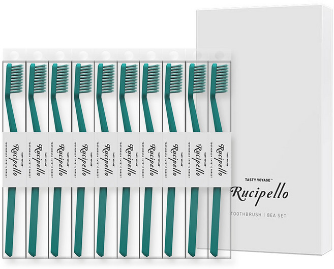 루치펠로 미스틱포레스트 칫솔, 1개입, 10개