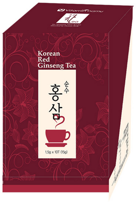비타민나무 조은차 순수 홍삼 티백, 1.5g, 10개, 10개입