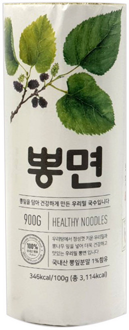 이레농원 우리밀 뽕면, 900g, 1개