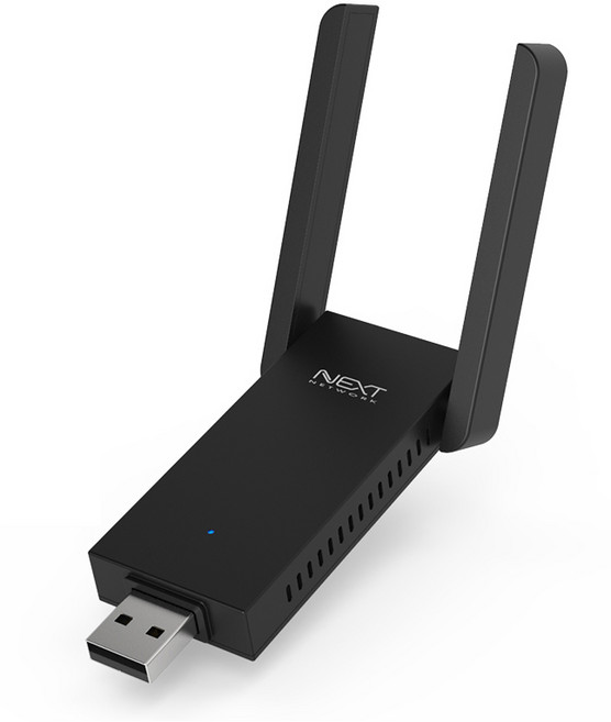 넥스트유 이지넷유비쿼터스 넥스트 USB 2.0 무선랜카드, NEXT-1302WBTA, 1개