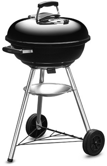 웨버 컴팩트 케틀 차콜 그릴 47cm, 1세트