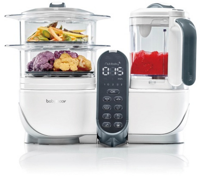 베이비무브 쿡마스터 플러스 이유식제조기 Nutriybaby+Loft White