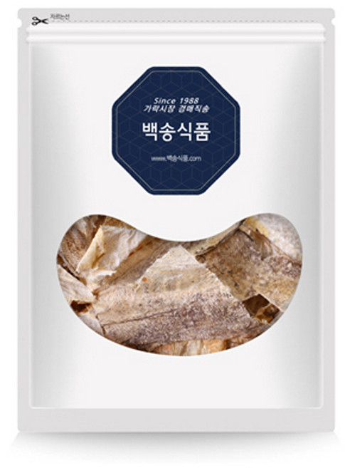 백송식품 황태껍질, 1kg, 1개