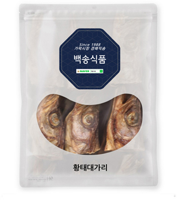 백송식품 황태대가리, 500g, 1개