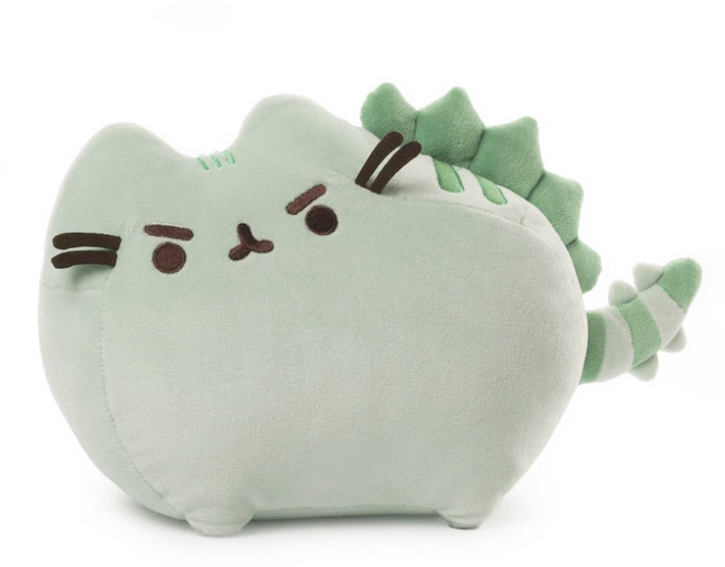 Magic Castle Pusheen 貓咪恐龍娃娃, 30cm, 混合顏色, 1個