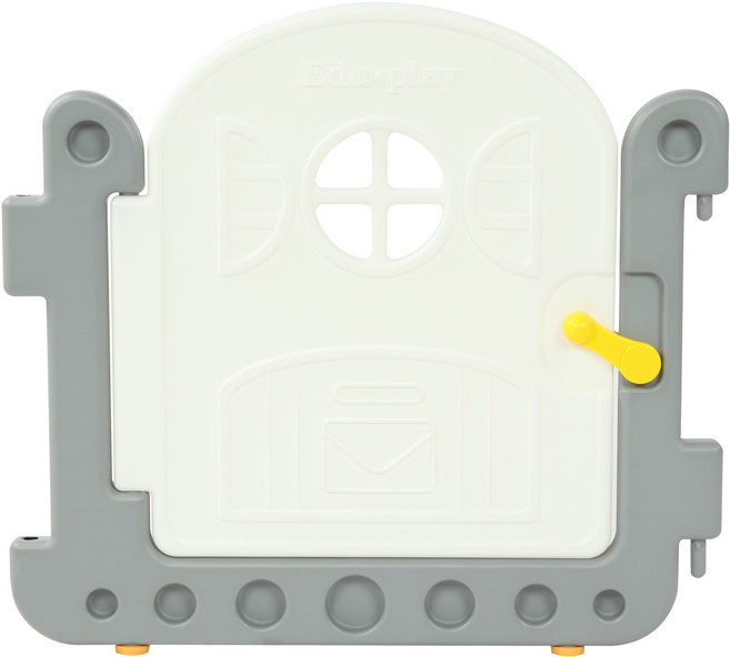 에듀플레이 굿 베이비룸 문, 그레이 + 화이트, 1개