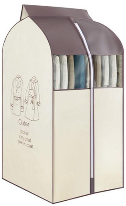 키밍 부직포 행거 가리개 베이지, 1개