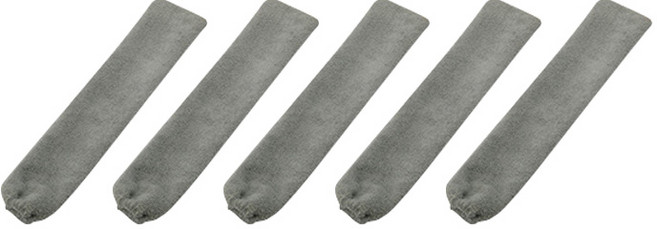 아리코 다용도 만능 청소 먼지털이 리필 천, 그레이, 5개