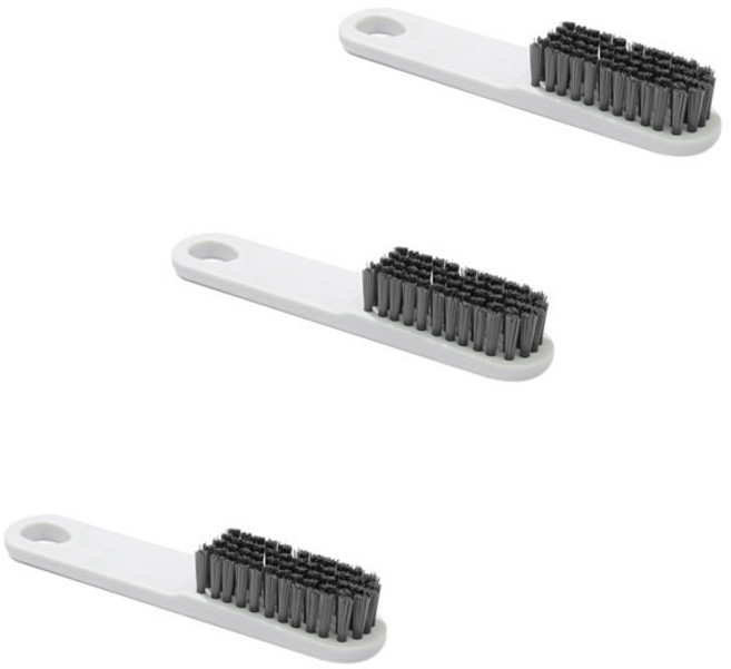 더자카 클린다용도 세척브러쉬, 화이트, 3개